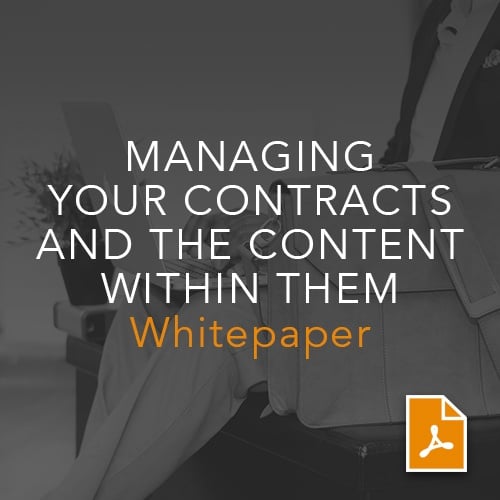 Managing Your Contracts and the Content within Them